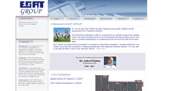 Desktop Screenshot of egatgroup.com